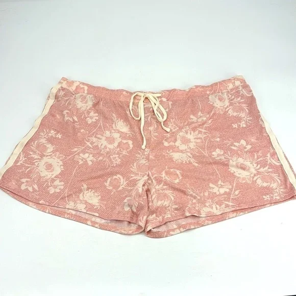 3 piece Lucky Brand pink pajama set size XXL tank, shorts, pants - Picture 5 of 12